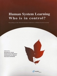 Khaldoun Zreik et Mohamed Ramdani - Human system learning, who is in control?.