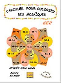 Calculer pour colorier des mosaïques CE2