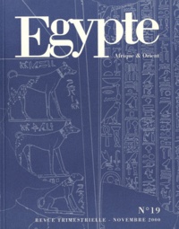 Thierry-Louis Bergerot - Egypte Afrique & Orient N° 19, Novembre 2000 : La première période intermédiaire - Seconde partie.