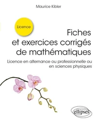 Fiches et exercices corrigés de mathématiques