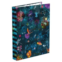 CLASSEUR CARTE A4 D40 LILLI KESSLER 2 DÉCORS ASSORTIS NIGHT GARDEN + ORCHID