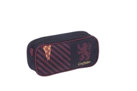 trousse rectangulaire 2 comp. harry potter gryffondor, noir