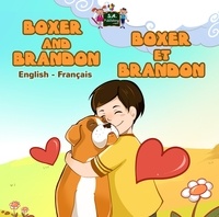  KidKiddos Books - Boxer and Brandon Boxer et Brandon - English French Bilingual Collection.