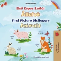Első Képes Szótár Állatok First Picture Dictionary Animals