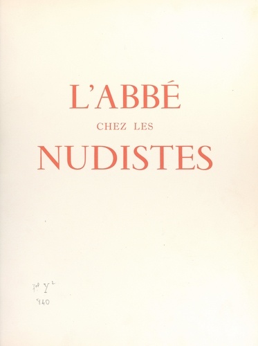 L'abbé chez les nudistes