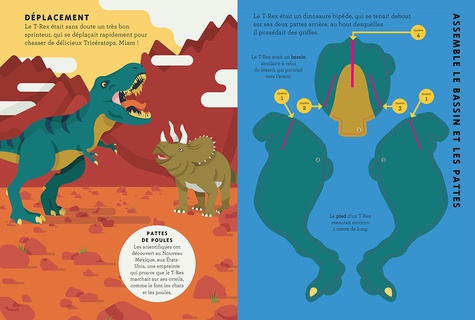 Construis un... T-rex. Avec un modèle 3D à réaliser