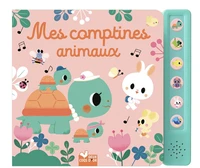 Mes comptines animaux - livre sonore avec boitier
