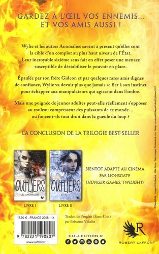 Outliers Tome 3 Choc frontal