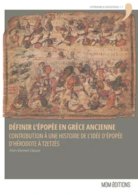 Définir l'épopée en Grèce ancienne