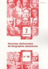 Nouveau dictionnaire de biographie alsacienne n° 48