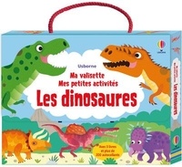 Kirsteen Robson et Paul Nicholls - Les dinosaures. Ma valisette. Mes petites activités - Avec 3 livres et plus de 200 autocollants.