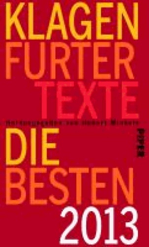 Klagenfurter Texte. Die Besten 2013.