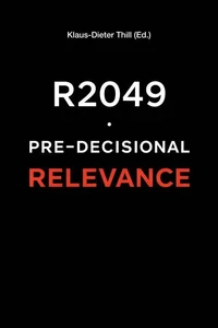 R2049 · Pre-Decisional Relevance