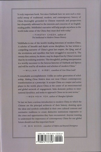 Making China Modern. From the Great Qing to Xi Jinping