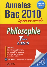 Philosophie Tles L/ ES/ S