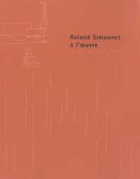 Roland Simounet à l'oeuvre