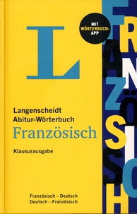  Klett Sprachen - Langenscheidt Abitur-Wörterbuch Französisch.