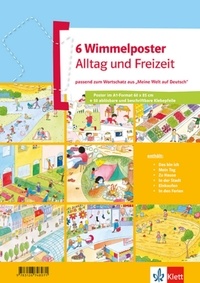  Klett Sprachen - Meine Welt Auf Deut - 6 Posters.