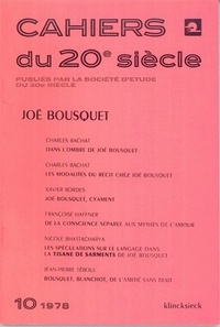  Klincksieck - Joë Bousquet.