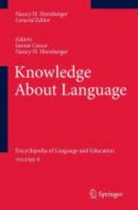 Jasone Cenoz - Knowledge About Language - Encyclopedia of Language and EducationVolume 6.