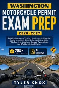 WASHINGTON MOTORCYCLE PERMIT EXAM PREP 2026–2027