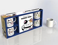 Mini mug cakes Maneki Neko 
