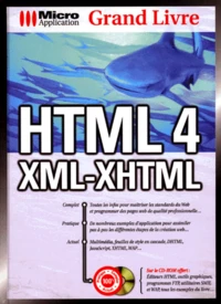 Html 4. Xml-Xhtml, Avec Cd-Rom
