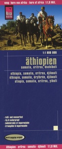  Reise Know-How - Athiopien, Somalia, Eritrea, Dschibuti - 1/1 800 000.