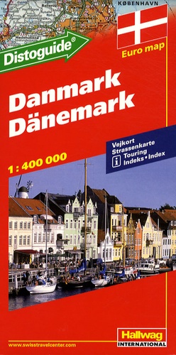  Hallwag International - Danemark - 1/400 000.
