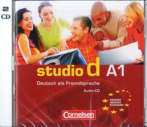 Cornelsen - Studio d A1 - Deutsch als Fremdsprache. 2 CD audio MP3