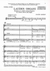 Laudes Organi
