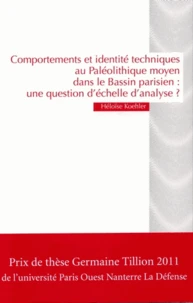 Comportements et identités techniques au Paléolithique moyen dans le Bassin parisien : une question d'échelle d'analyse ?