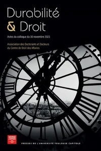 Durabilité et Droit