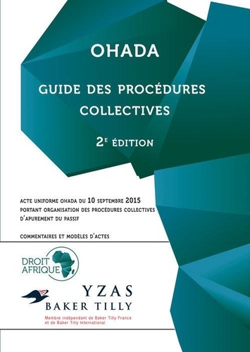 Koffi Noel Yao - OHADA - Guide des procédures collectives.