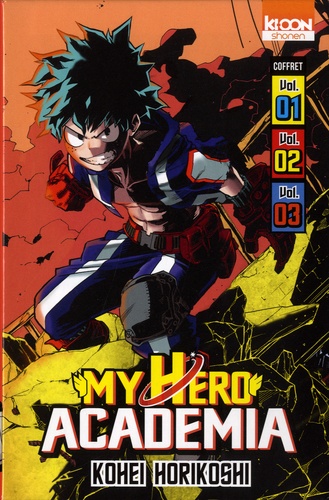 My Hero Academia . Coffret en 3 volumes : Tomes 1... de Kohei Horikoshi -  Livre - Decitre
