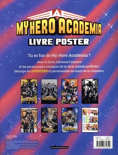 My Hero Academia. 8 posters inclus
