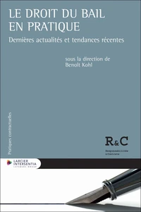Le droit du bail en pratique