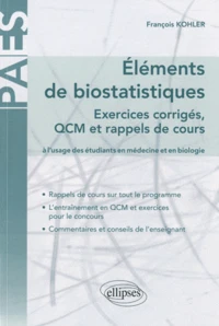 Eléments de biostatistiques