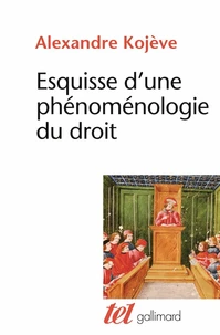 Esquisse d'une phénoménologie du droit
