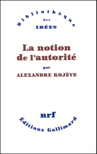 La notion de l'autorité