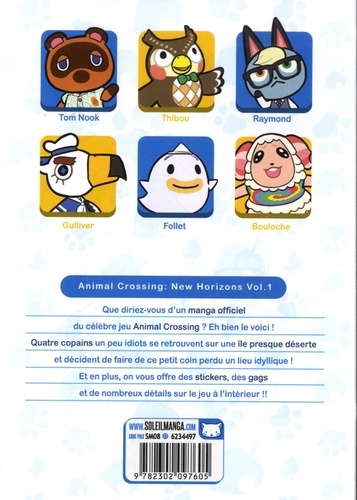 Animal Crossing : New Horizons - Le journal de l'île Tome 1