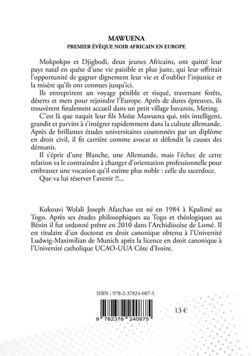 Mawuena. Premier Evêque noir africain en Europe