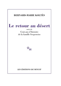 Le retour au désert