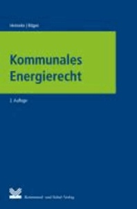 Kommunales Energierecht - Darstellung.