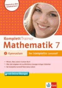 KomplettTrainer Mathematik 7. Klasse Gymnasium.