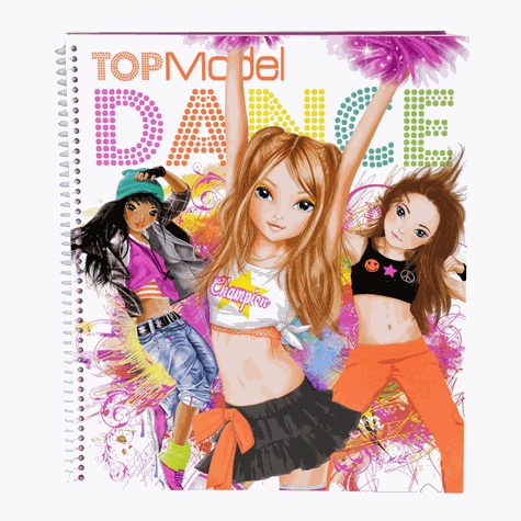 Album de coloriage Top Model Dance, KONTIKI - Papeterie - Decitre