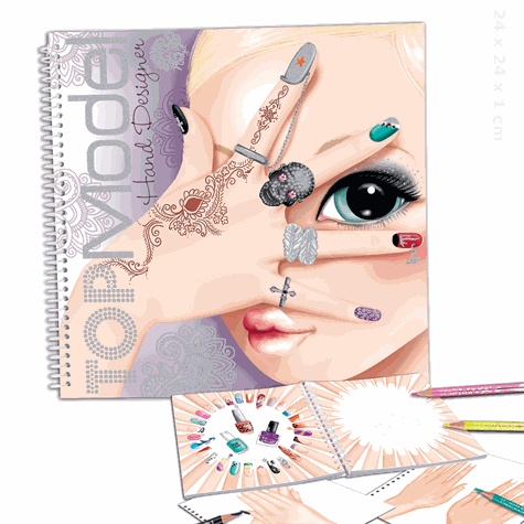 Album de coloriage Top Model École de Styliste - Crayon de couleur - Achat  & prix