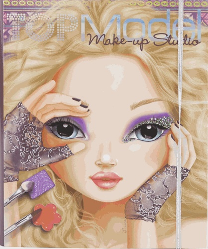 Album de coloriage Top Model Maquillage