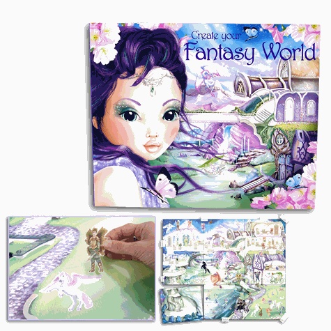 KONTIKI - Album de stickers Top Model Fantasy World