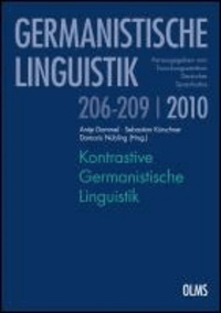 Kontrastive Germanistische Linguistik. 2 Bände.